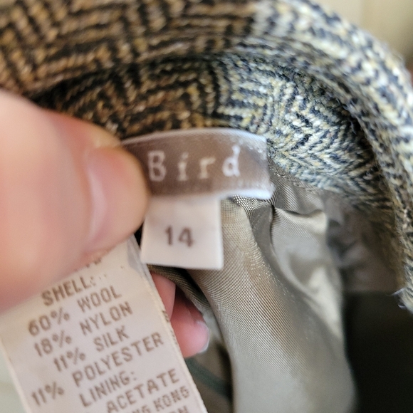 Vintage Brown Wool Maxi Skirt - Picture 14 of 14